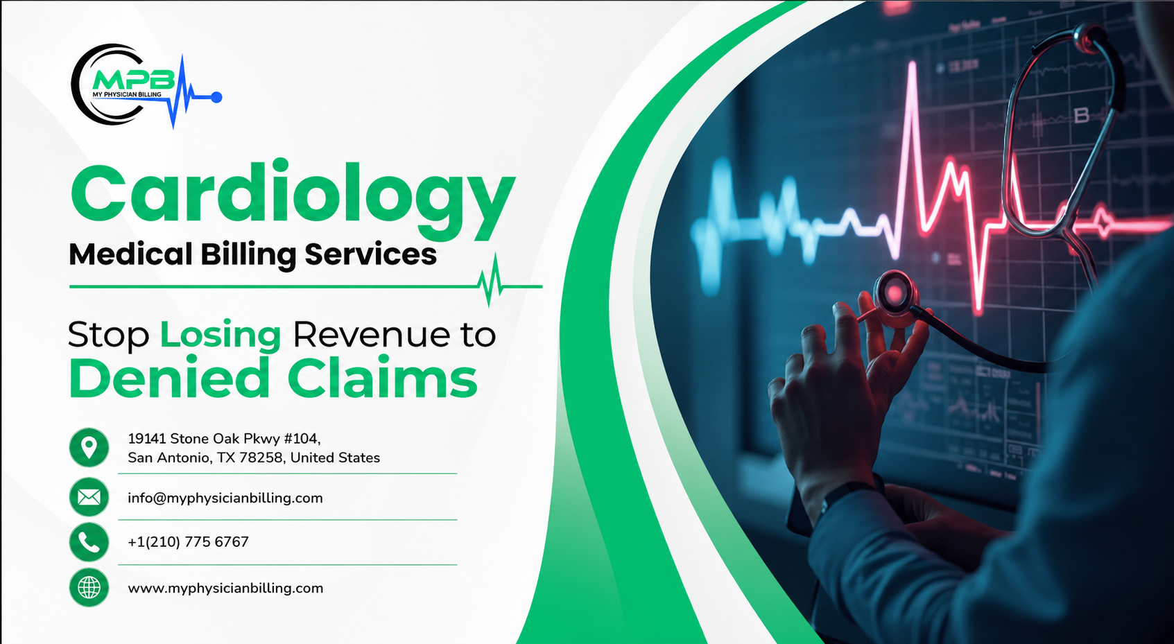 19141 Stone Oak Pkwy #104, San Antonio, TX 78258, United States info@myphysicianbilling.com +1(210) 775 6767 yeh address and link ha number